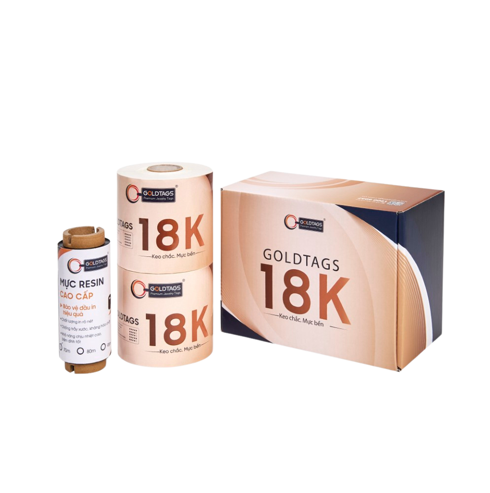 Tem nữ trang Goldtags 18K